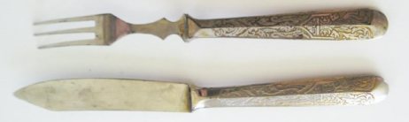 silver cutlery set