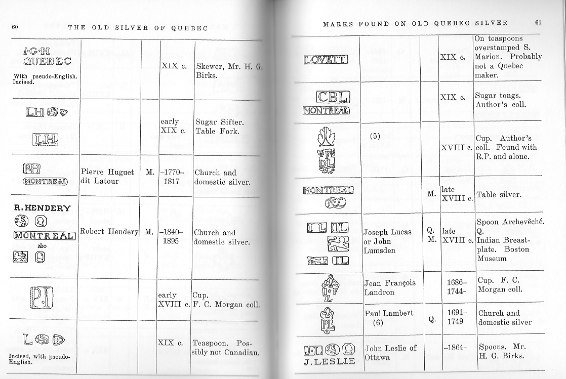 The Old Silver of Quebec: by Ramsay Traquair, 1973 book