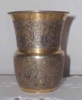 Russian silver cup