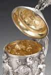 silver tankard with unidentified mark