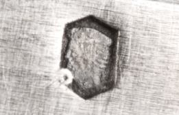 silver tankard with unidentified mark