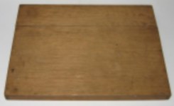 wood and white alabaster altar