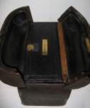 travelling leather bag