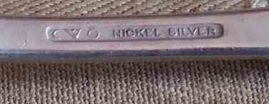 unidentified silverplate mark