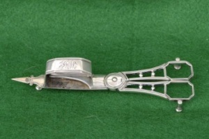 silver candle snuffer