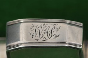 silver candle snuffer