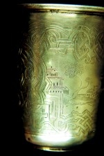 Russian silver cups