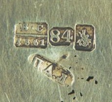 Russian silver cups