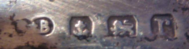 silver mirror hallmark