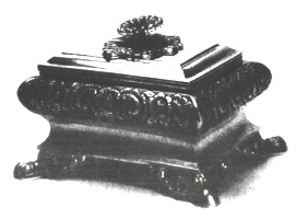 Sugar box dating from 1860, by Jan Pogorzelsk