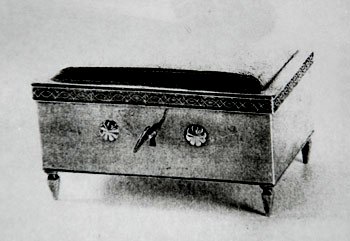 Sugar box of early 19th c., by G.V. Vogtmann