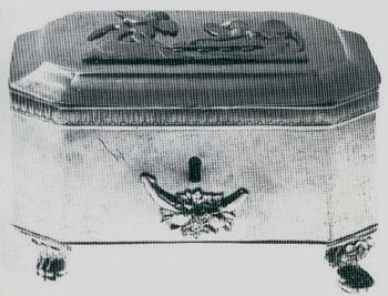 Sugar box dating from the 1830s, by Karol Filip Malcz