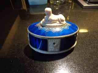 Silver box from Germany