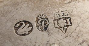 silver tray