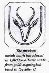 South Africa mark 1948 - 1973: gold