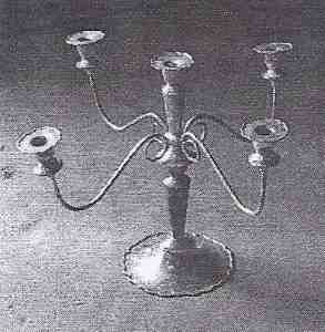 silver candelabrum