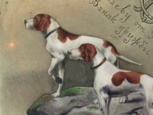 silver and enamel cigarette case