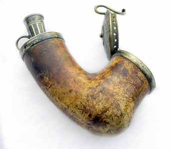 silver-mounted meerschaum Kalmasch pipe