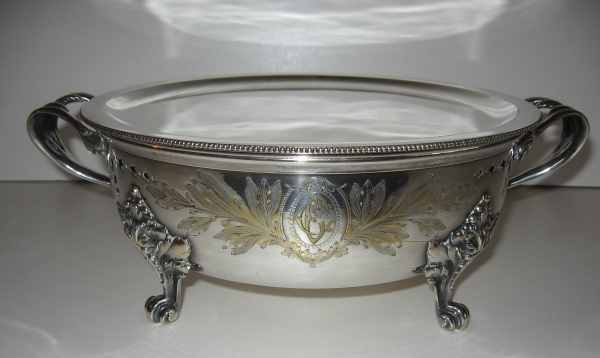 Christofle silver plate chafing dish/bowl