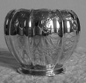 silver waste bowl