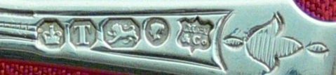 English marks on flatware