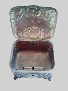 Austrian silver, Judaica Etrog box