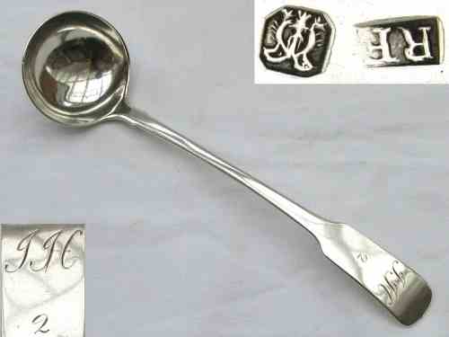 silver ladle