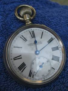 pocket watch, possibly Hamilton & Co