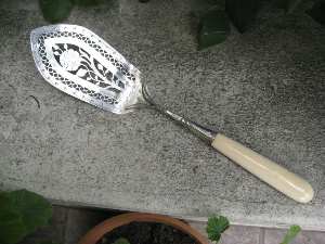 silver fish slice or unknown origin