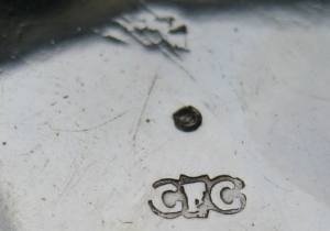 silver salt cellar