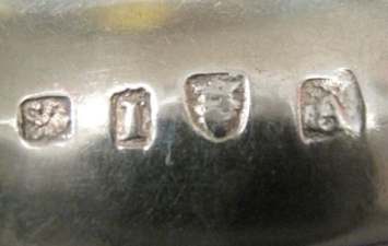silver sauce ladles of unknown origin