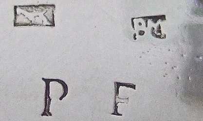 unidentified silver mark