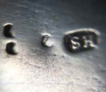 Austrian silver dish
