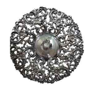 Austrian silver dish