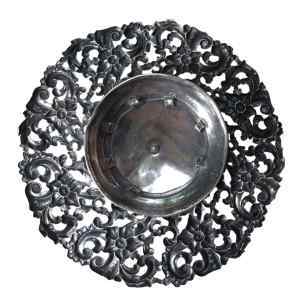 Austrian silver dish