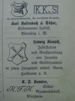 Kaltenbach Karl & Sohne silver mark