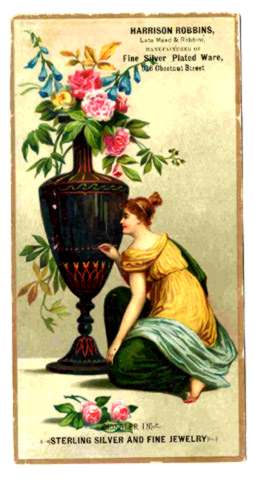 An advertising of Harrison Robbins