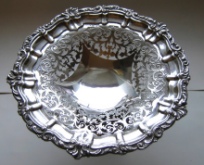 Elkington & Co sterling silver comport: Birmingham 1901