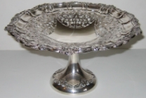 Elkington & Co sterling silver comport: Birmingham 1901