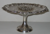 Elkington & Co sterling silver comport: Birmingham 1901