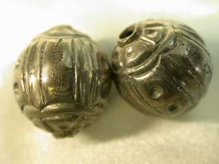 silver beads
