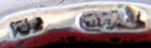 silver wine taster: hallmarks