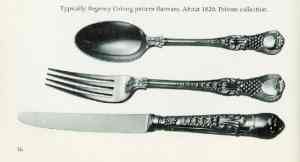 Late Georgian and Regency silver: book 1971