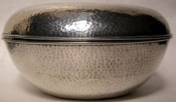 silver bowl