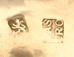 silver devil on 18th century Spanish brazier