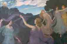 Auchentaller's painting: Elfenreigen