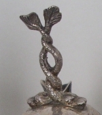 silver inkstand Regno delle Due Sicilie