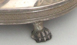 silver inkstand Regno delle Due Sicilie
