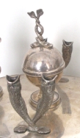 silver inkstand Regno delle Due Sicilie