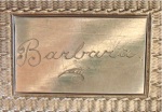 silver dance card holder reserve